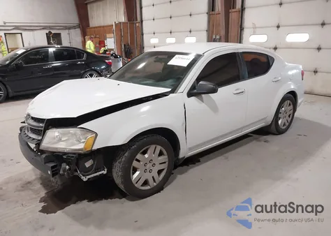 2014 Dodge Avenger Se из США, поврежденный, VIN 1C3CDZAB8EN181014